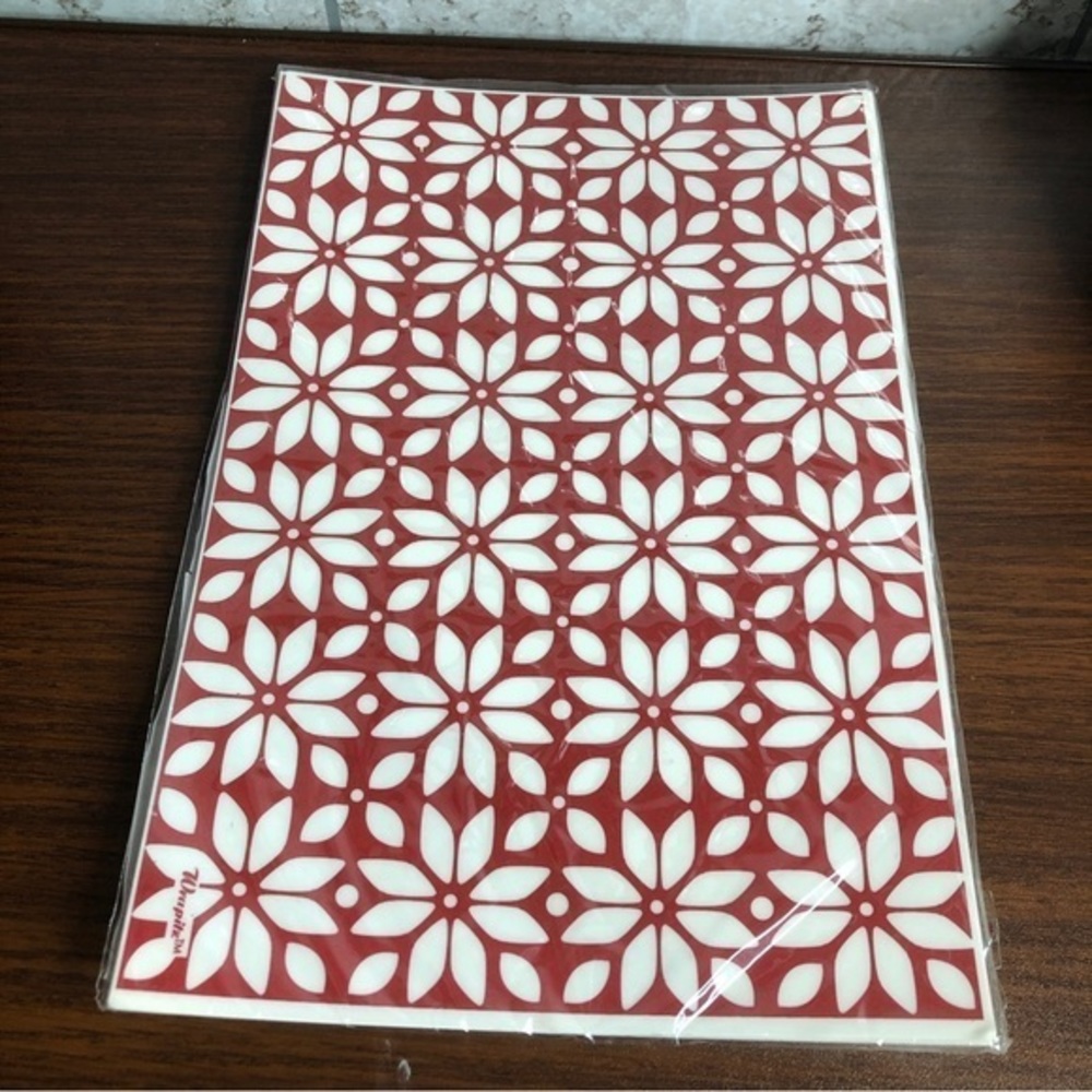Wrapitz by Lori Greiner decal sheets‎ red adhesive